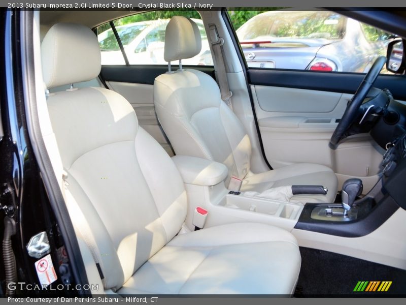 Crystal Black Silica / Ivory 2013 Subaru Impreza 2.0i Limited 5 Door