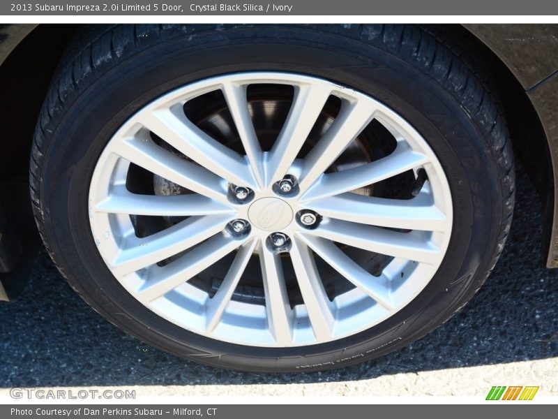 Crystal Black Silica / Ivory 2013 Subaru Impreza 2.0i Limited 5 Door