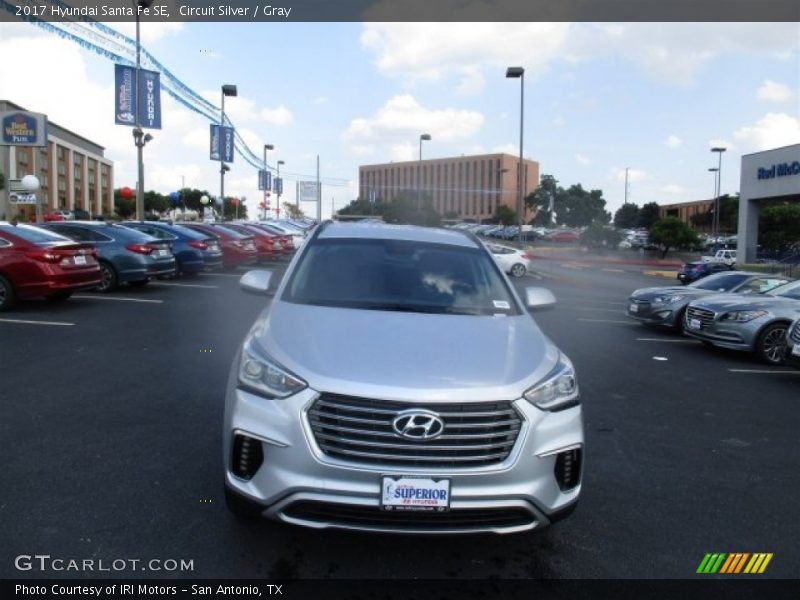 Circuit Silver / Gray 2017 Hyundai Santa Fe SE