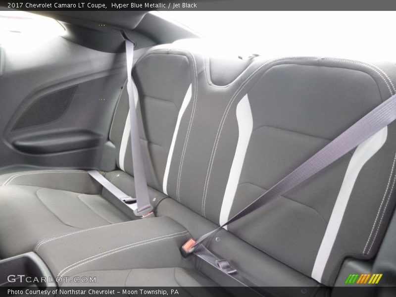 Hyper Blue Metallic / Jet Black 2017 Chevrolet Camaro LT Coupe