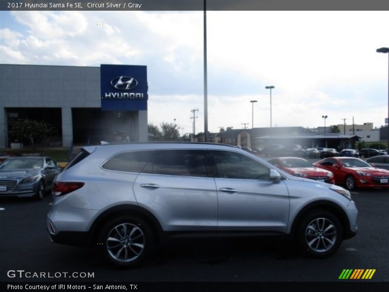 Circuit Silver / Gray 2017 Hyundai Santa Fe SE