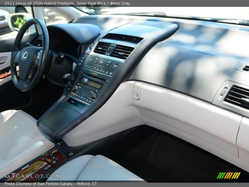 Silver Opal Mica / Water Gray 2011 Lexus HS 250h Hybrid Premium