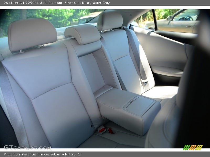 Silver Opal Mica / Water Gray 2011 Lexus HS 250h Hybrid Premium