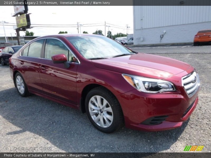 Venetian Red Pearl / Warm Ivory 2016 Subaru Legacy 2.5i Premium