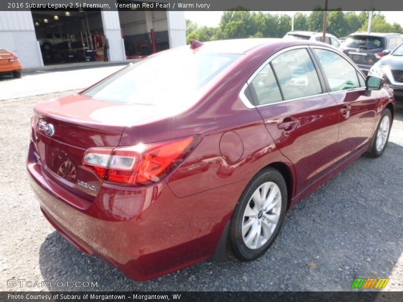 Venetian Red Pearl / Warm Ivory 2016 Subaru Legacy 2.5i Premium