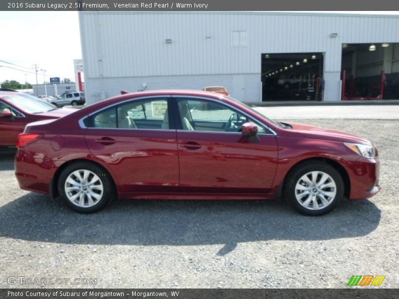 Venetian Red Pearl / Warm Ivory 2016 Subaru Legacy 2.5i Premium