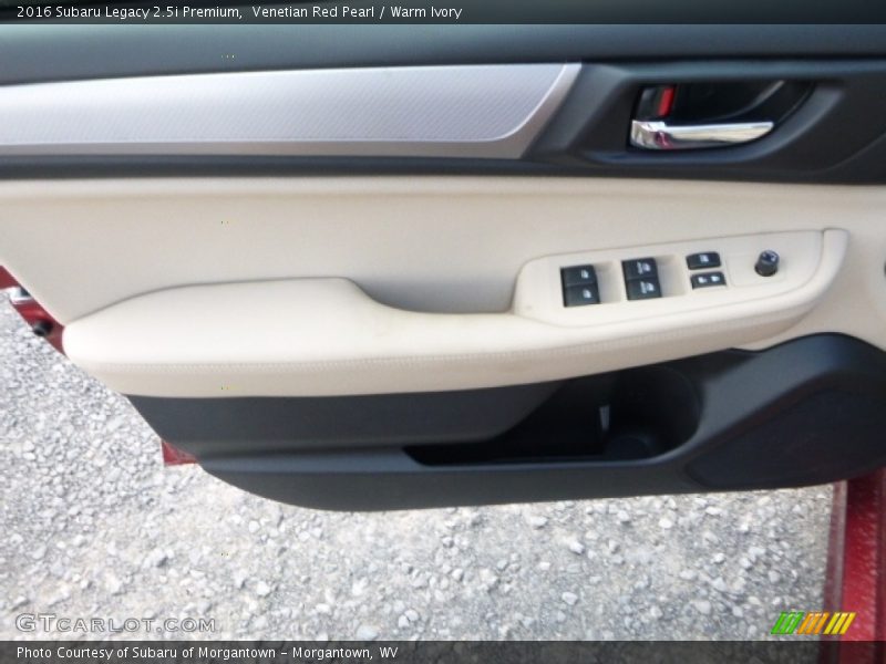 Venetian Red Pearl / Warm Ivory 2016 Subaru Legacy 2.5i Premium