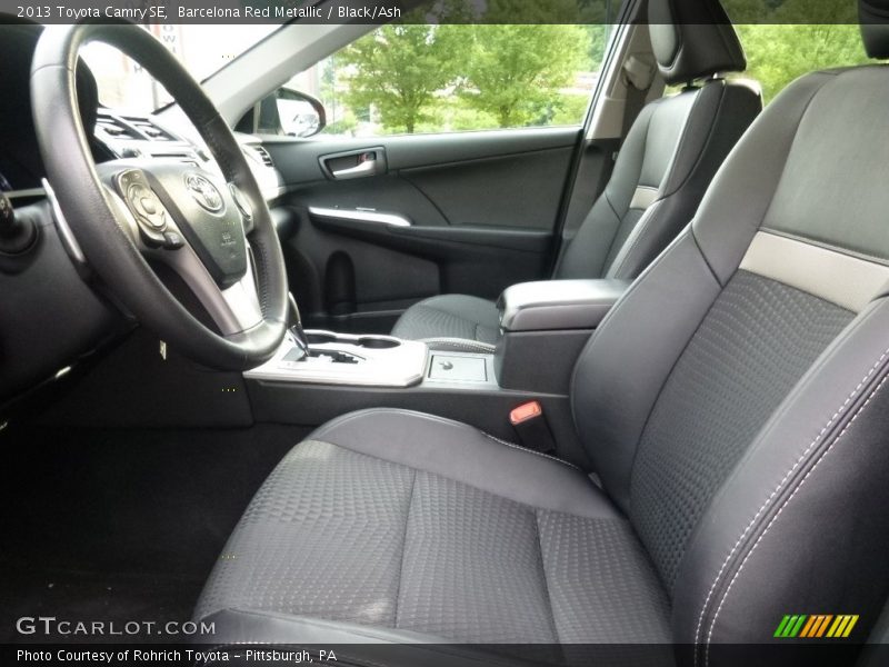 Barcelona Red Metallic / Black/Ash 2013 Toyota Camry SE
