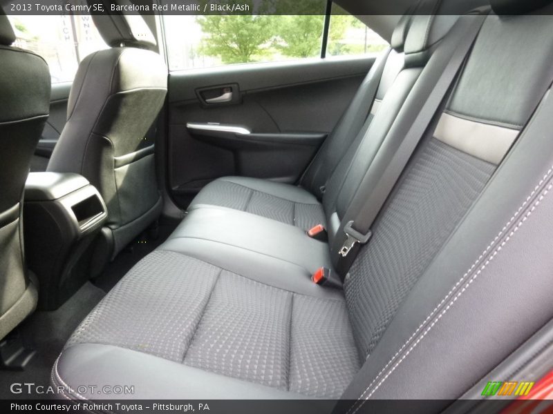 Barcelona Red Metallic / Black/Ash 2013 Toyota Camry SE
