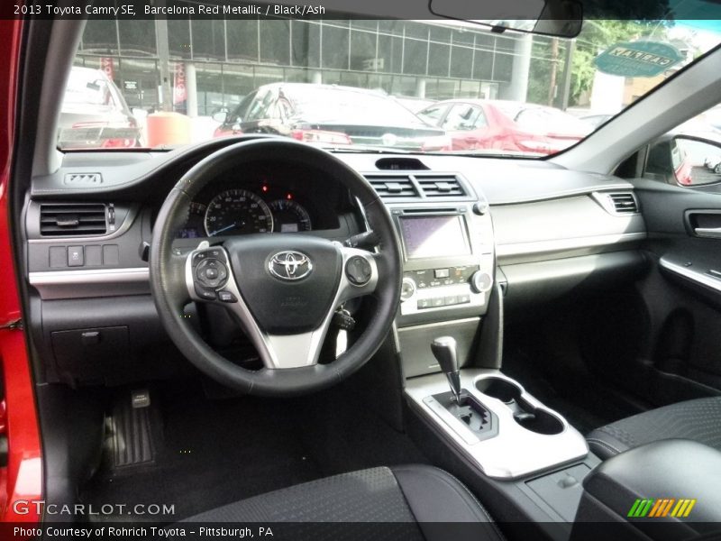 Barcelona Red Metallic / Black/Ash 2013 Toyota Camry SE