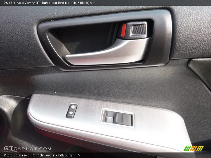 Barcelona Red Metallic / Black/Ash 2013 Toyota Camry SE
