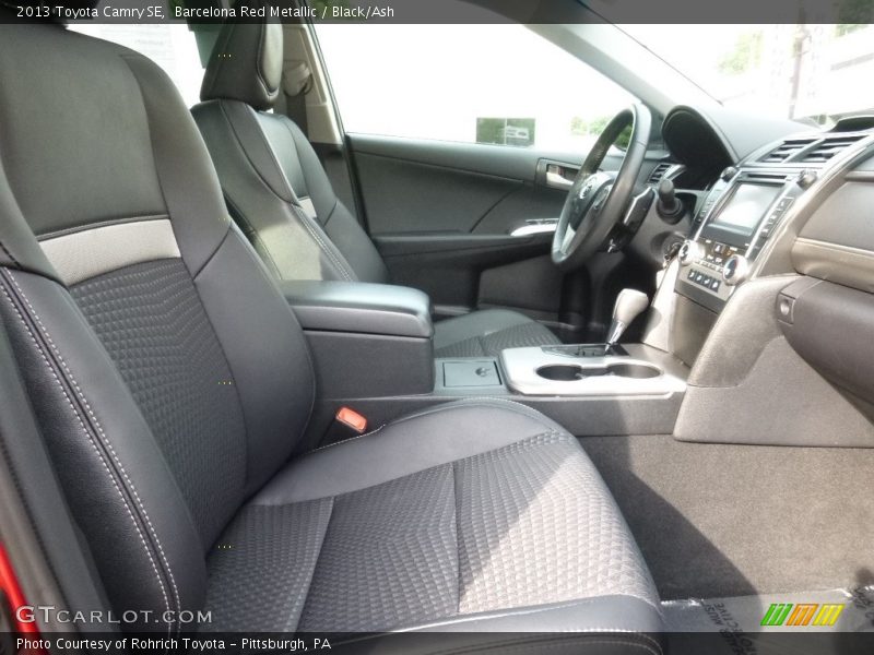 Barcelona Red Metallic / Black/Ash 2013 Toyota Camry SE