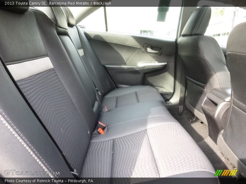 Barcelona Red Metallic / Black/Ash 2013 Toyota Camry SE