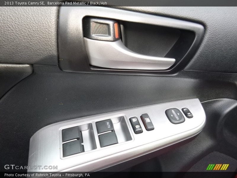Barcelona Red Metallic / Black/Ash 2013 Toyota Camry SE