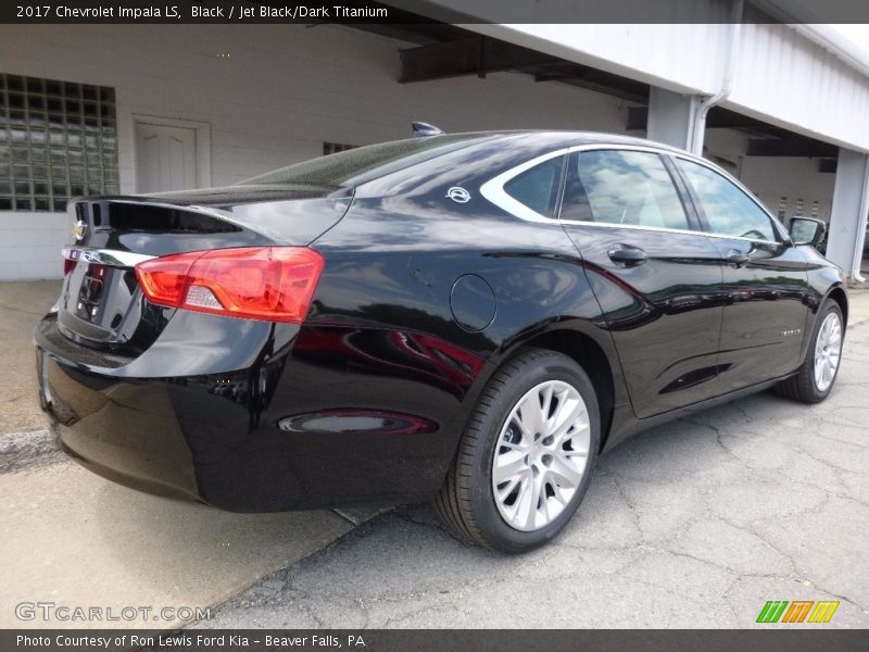 Black / Jet Black/Dark Titanium 2017 Chevrolet Impala LS