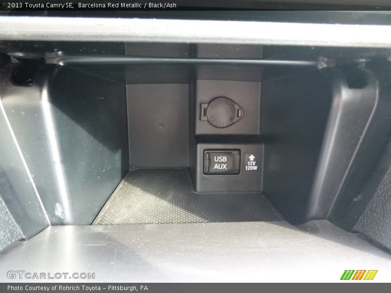 Barcelona Red Metallic / Black/Ash 2013 Toyota Camry SE