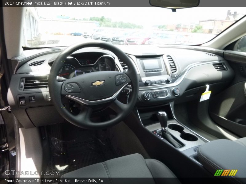  2017 Impala LS Jet Black/Dark Titanium Interior