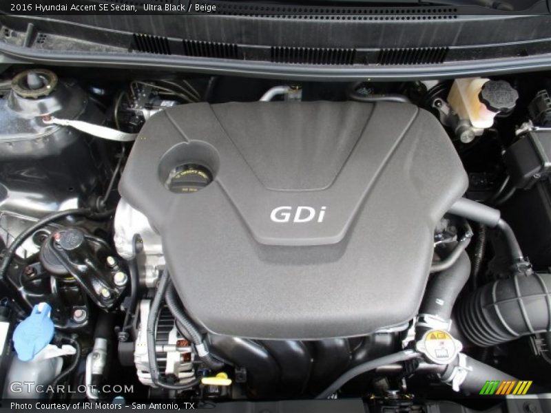 Ultra Black / Beige 2016 Hyundai Accent SE Sedan