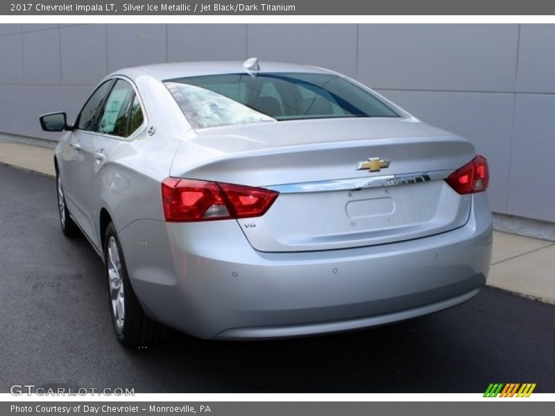 Silver Ice Metallic / Jet Black/Dark Titanium 2017 Chevrolet Impala LT