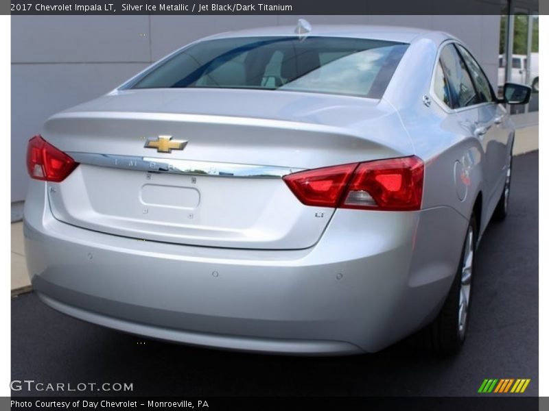 Silver Ice Metallic / Jet Black/Dark Titanium 2017 Chevrolet Impala LT