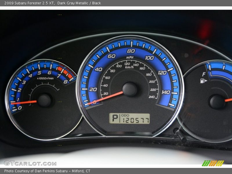 Dark Gray Metallic / Black 2009 Subaru Forester 2.5 XT