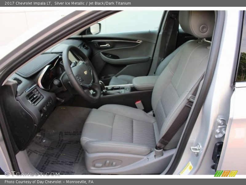 Silver Ice Metallic / Jet Black/Dark Titanium 2017 Chevrolet Impala LT