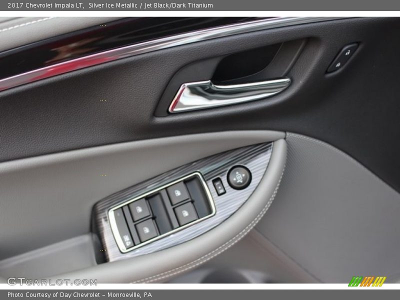 Silver Ice Metallic / Jet Black/Dark Titanium 2017 Chevrolet Impala LT