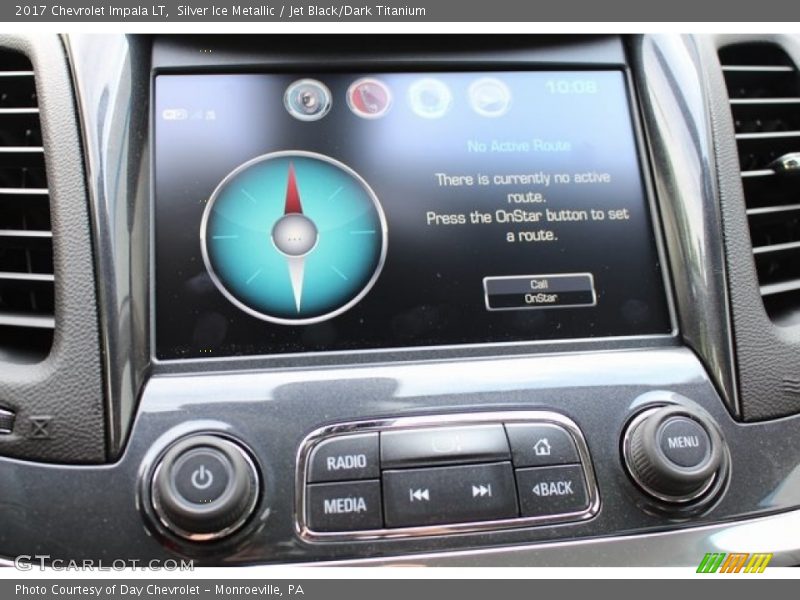 Silver Ice Metallic / Jet Black/Dark Titanium 2017 Chevrolet Impala LT