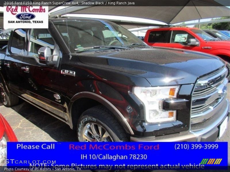 Shadow Black / King Ranch Java 2016 Ford F150 King Ranch SuperCrew 4x4