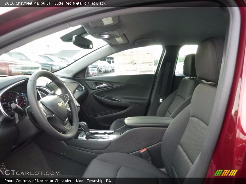 Butte Red Metallic / Jet Black 2016 Chevrolet Malibu LT
