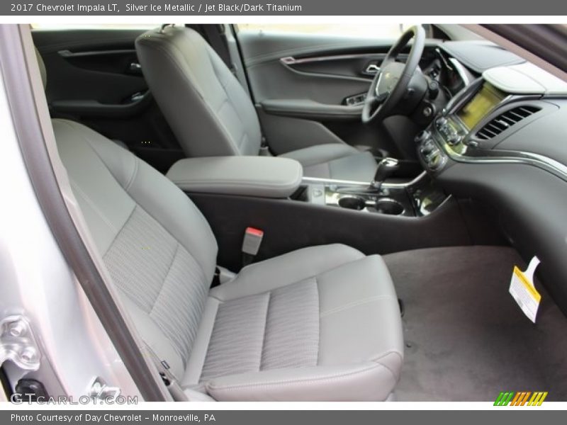 Silver Ice Metallic / Jet Black/Dark Titanium 2017 Chevrolet Impala LT