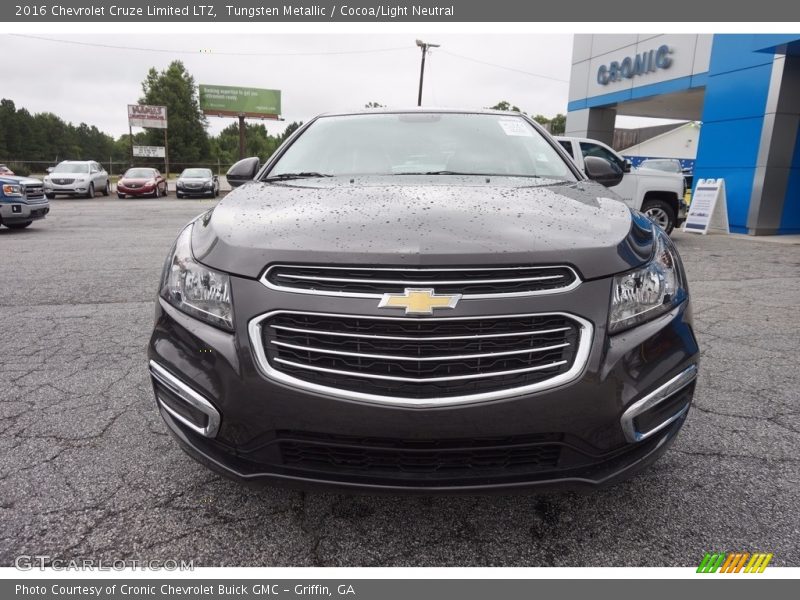 Tungsten Metallic / Cocoa/Light Neutral 2016 Chevrolet Cruze Limited LTZ