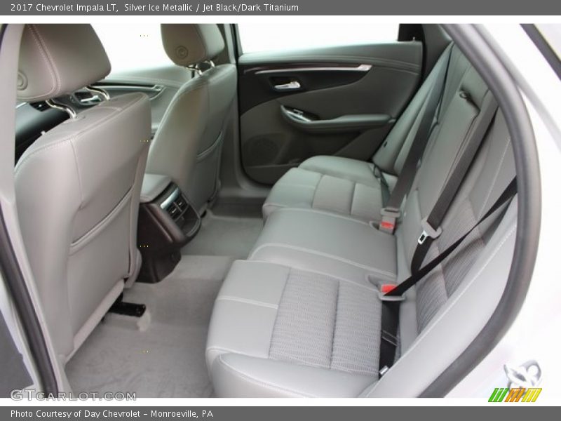 Silver Ice Metallic / Jet Black/Dark Titanium 2017 Chevrolet Impala LT