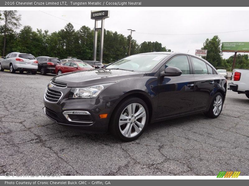Tungsten Metallic / Cocoa/Light Neutral 2016 Chevrolet Cruze Limited LTZ