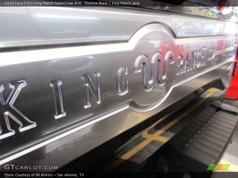 Shadow Black / King Ranch Java 2016 Ford F150 King Ranch SuperCrew 4x4