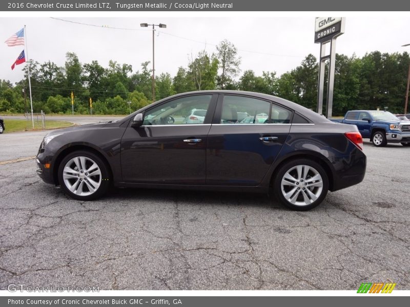 Tungsten Metallic / Cocoa/Light Neutral 2016 Chevrolet Cruze Limited LTZ