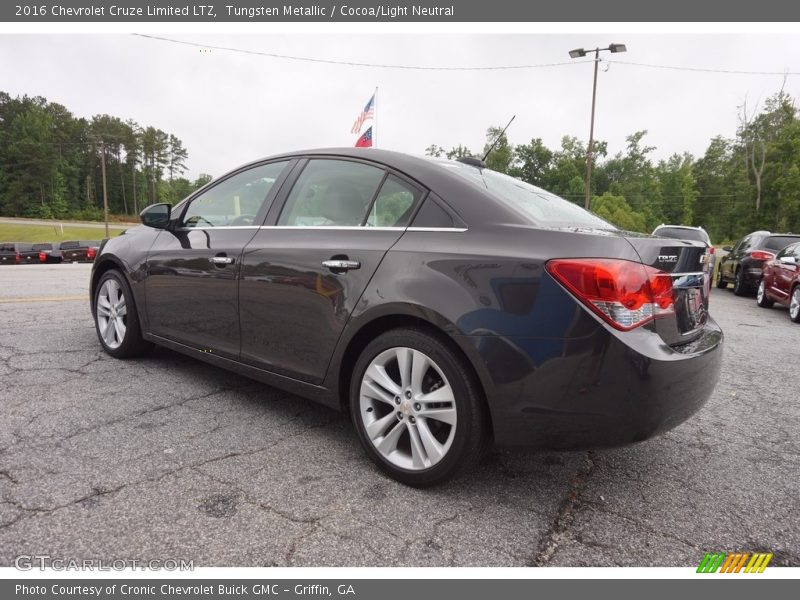 Tungsten Metallic / Cocoa/Light Neutral 2016 Chevrolet Cruze Limited LTZ