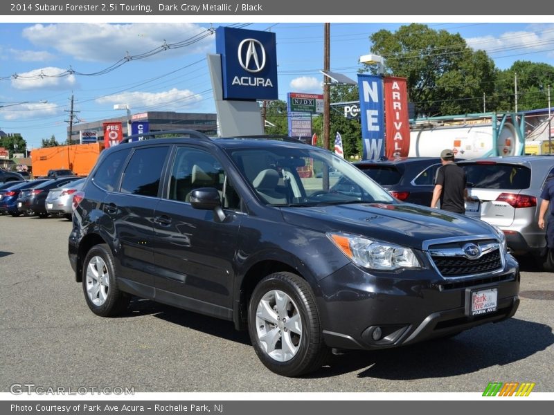Dark Gray Metallic / Black 2014 Subaru Forester 2.5i Touring