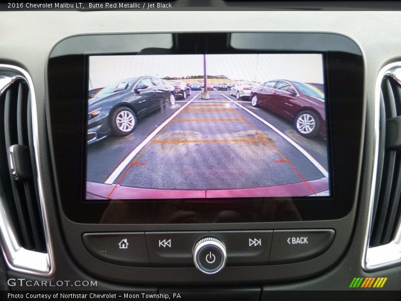 Butte Red Metallic / Jet Black 2016 Chevrolet Malibu LT