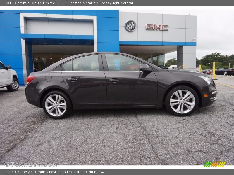 Tungsten Metallic / Cocoa/Light Neutral 2016 Chevrolet Cruze Limited LTZ