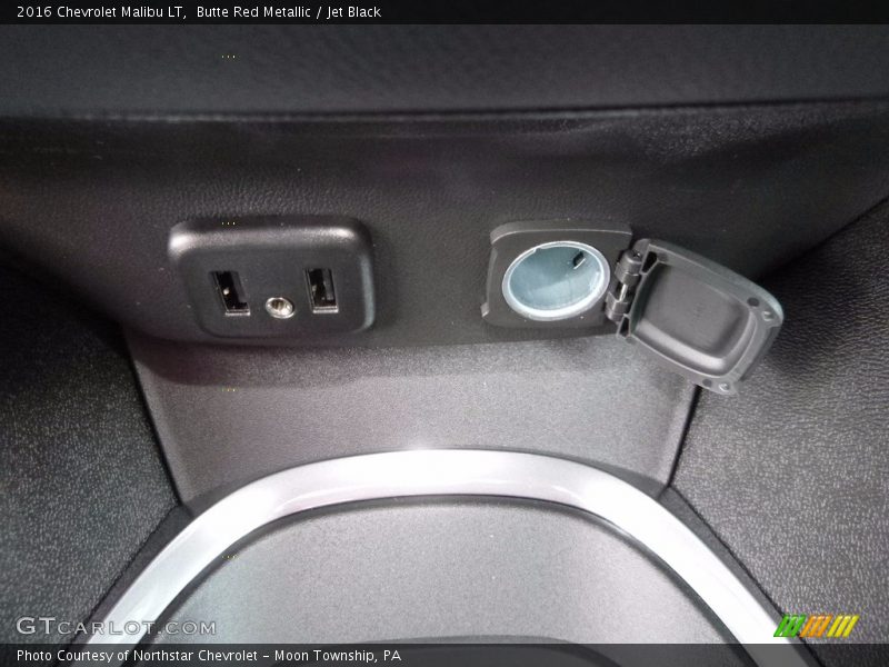 Butte Red Metallic / Jet Black 2016 Chevrolet Malibu LT