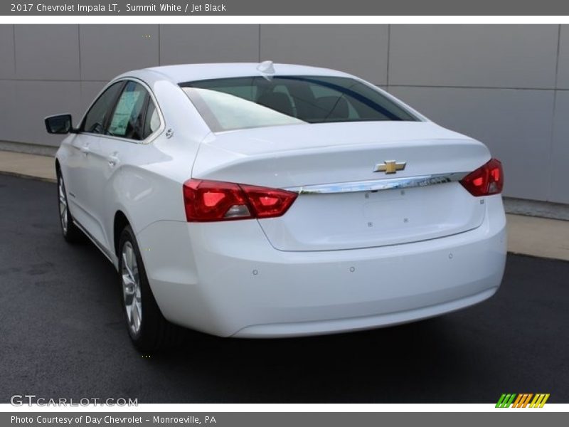 Summit White / Jet Black 2017 Chevrolet Impala LT