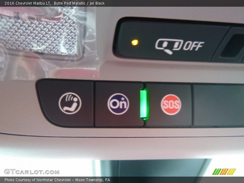 Butte Red Metallic / Jet Black 2016 Chevrolet Malibu LT