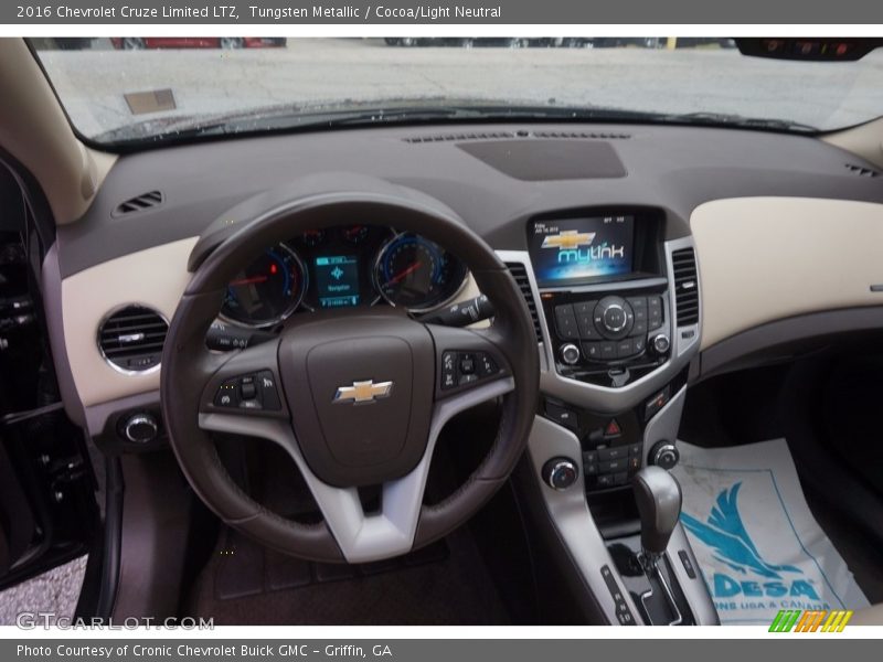 Tungsten Metallic / Cocoa/Light Neutral 2016 Chevrolet Cruze Limited LTZ