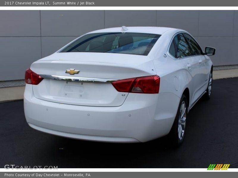 Summit White / Jet Black 2017 Chevrolet Impala LT