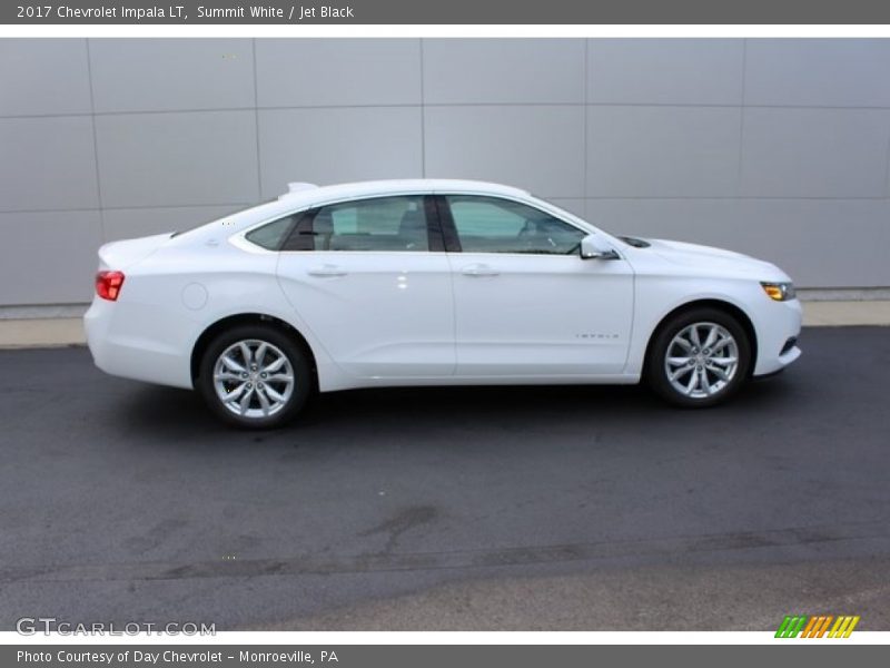 Summit White / Jet Black 2017 Chevrolet Impala LT