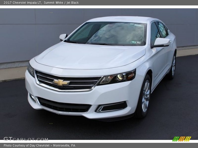 Summit White / Jet Black 2017 Chevrolet Impala LT