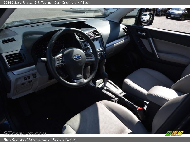 Dark Gray Metallic / Black 2014 Subaru Forester 2.5i Touring