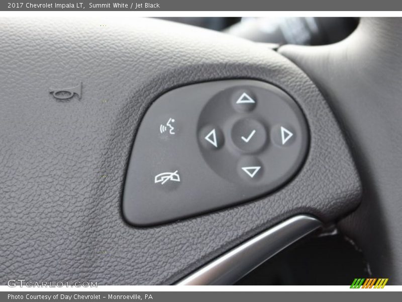 Summit White / Jet Black 2017 Chevrolet Impala LT