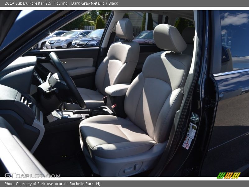 Dark Gray Metallic / Black 2014 Subaru Forester 2.5i Touring